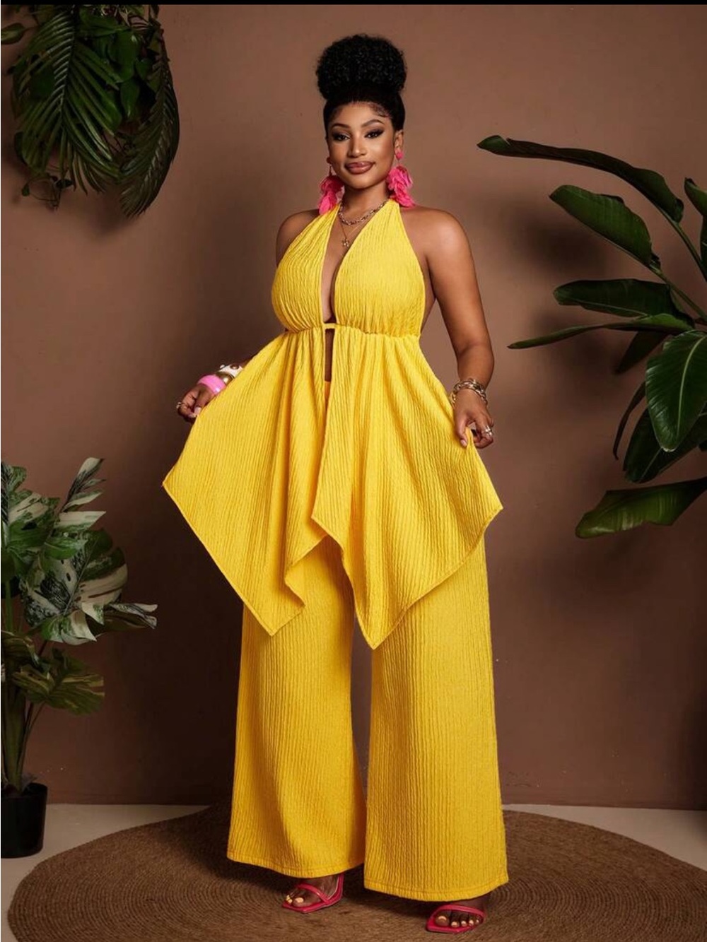 2 Piece Yellow Set